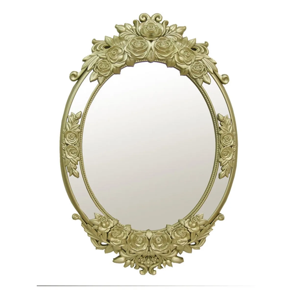 VGO - Espejo Ovalado Antique Dorado 66X49 Cm Ep25026C Unc Vgo