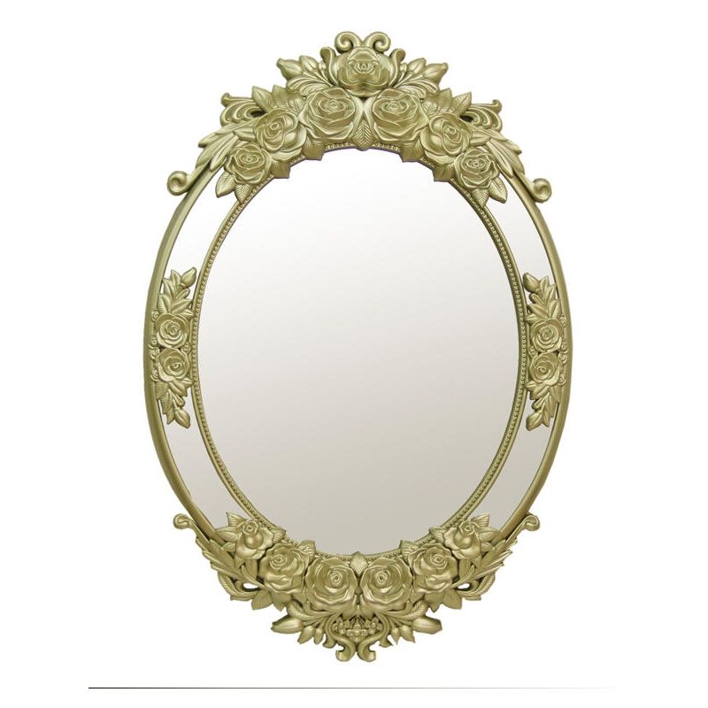 VGO - Espejo Ovalado Antique Dorado 66X49 Cm Ep25026C Unc Vgo