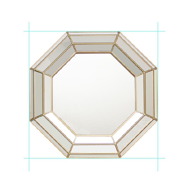 VGO - Espejo Plastico Relieve 45 Cm. Ep9002 Unc Vgo