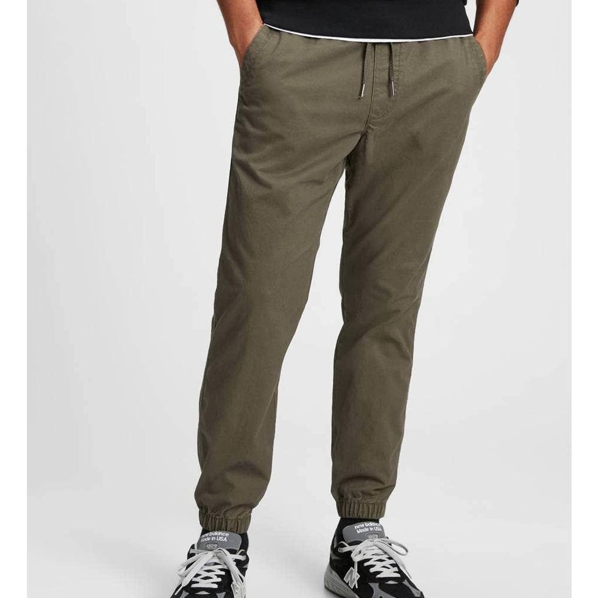 GAP - Pantalon Jogger Oliva GAP