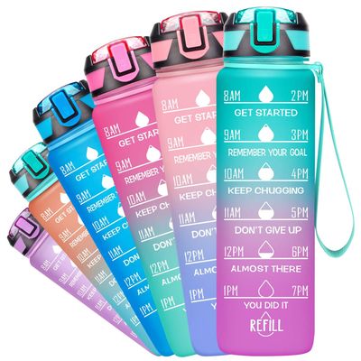 Imagen 2 del producto Botella De Agua Motivacional 900ml