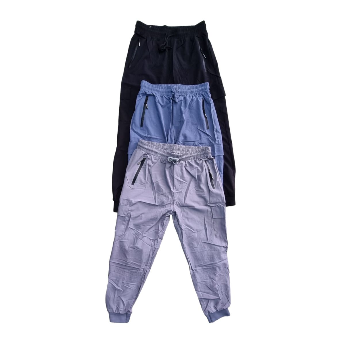 AGW - Pack 3 Buzos Hombre Liso Con Bolsillo Secado Rápido Fast Dry.