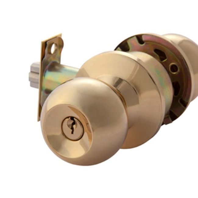 ODIS - Cerradura Cilíndrica Odis 201 Acceso - Bronce Pulido