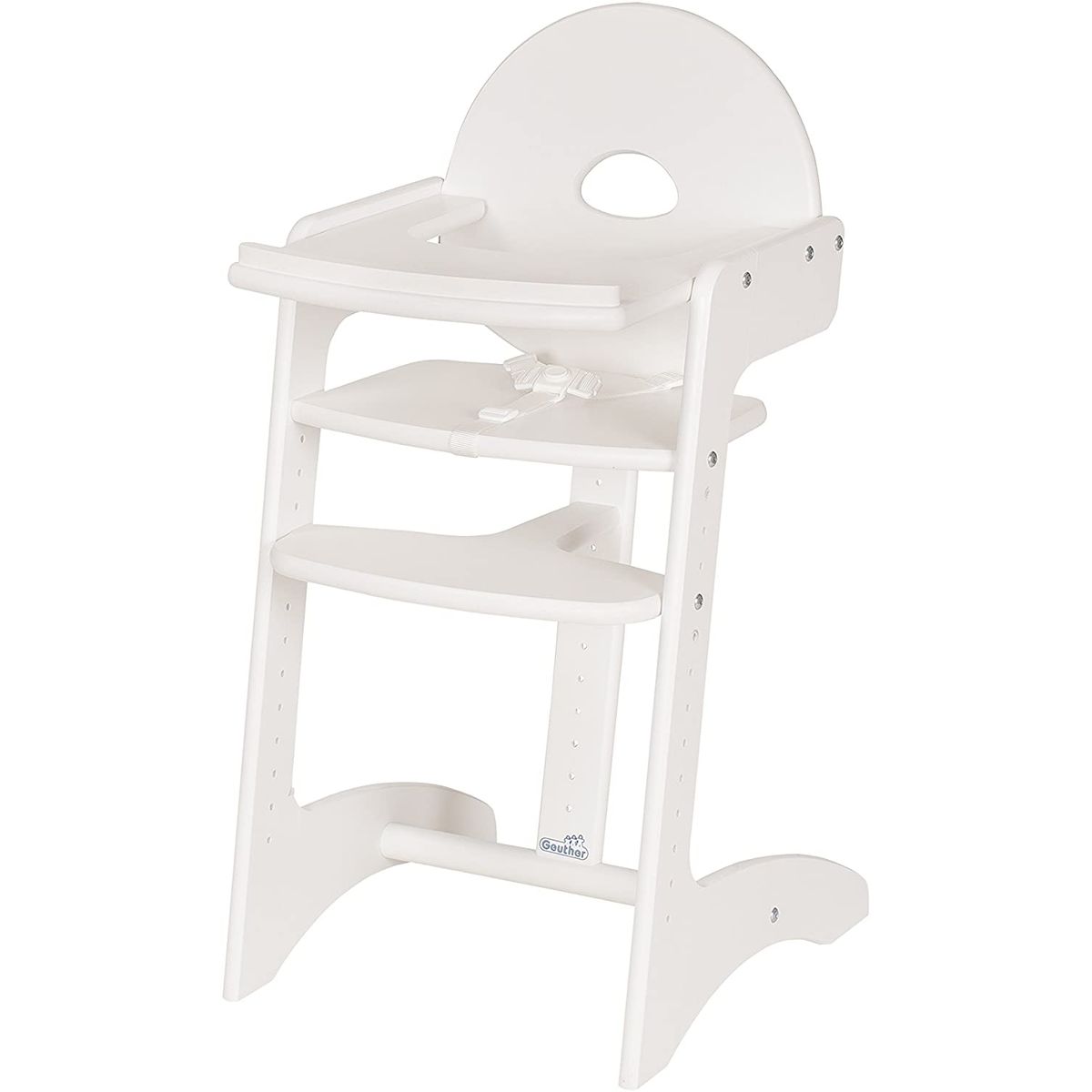 GEUTHER - Silla de Comer Evolutiva Filou Blanca- Geuther