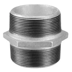 GENERICO - Niple Acero Galvanizado 2 Pulgadas Hilo Exterior