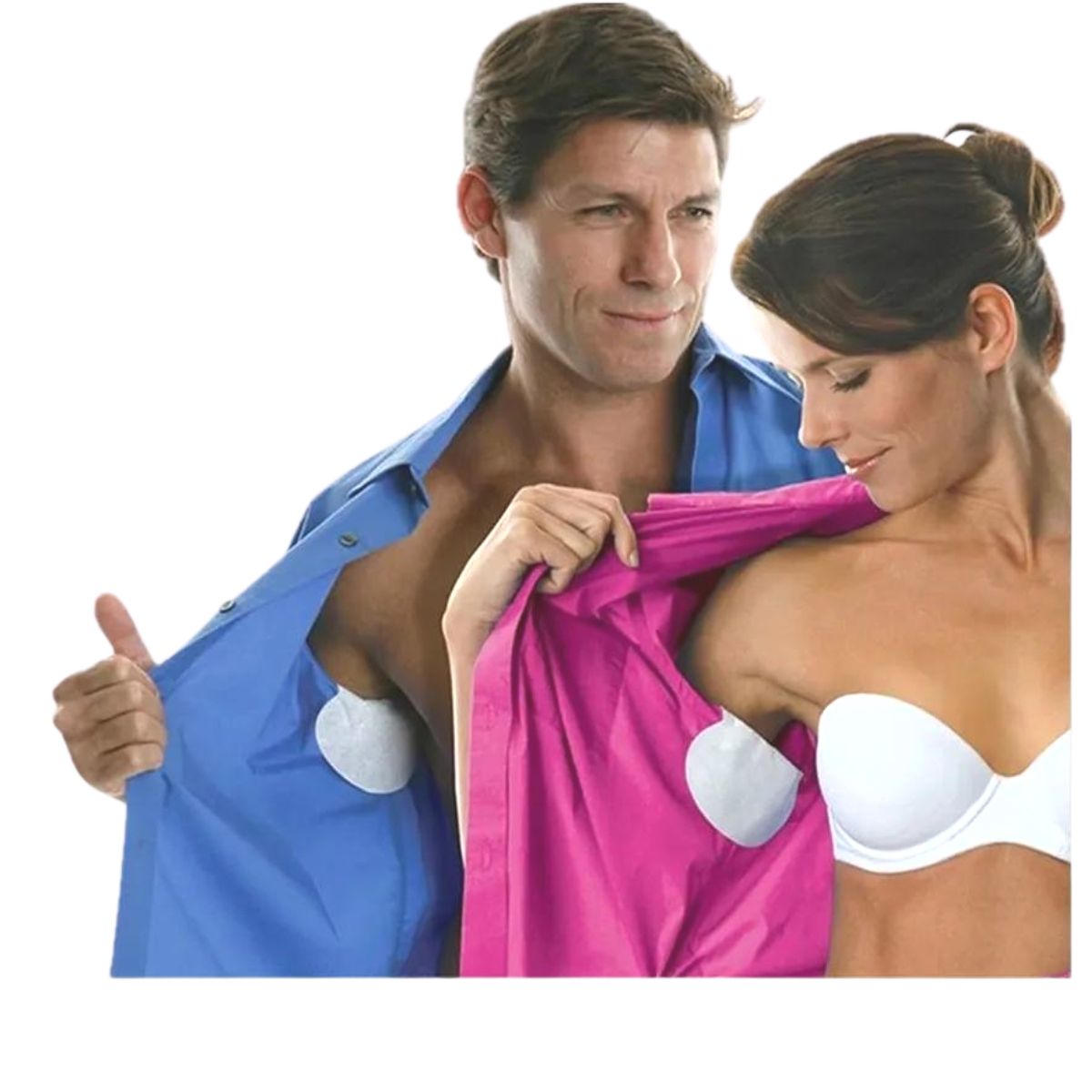 GENERICO - Pack 12 Parche Protector Almohadilla Axilas Sudor