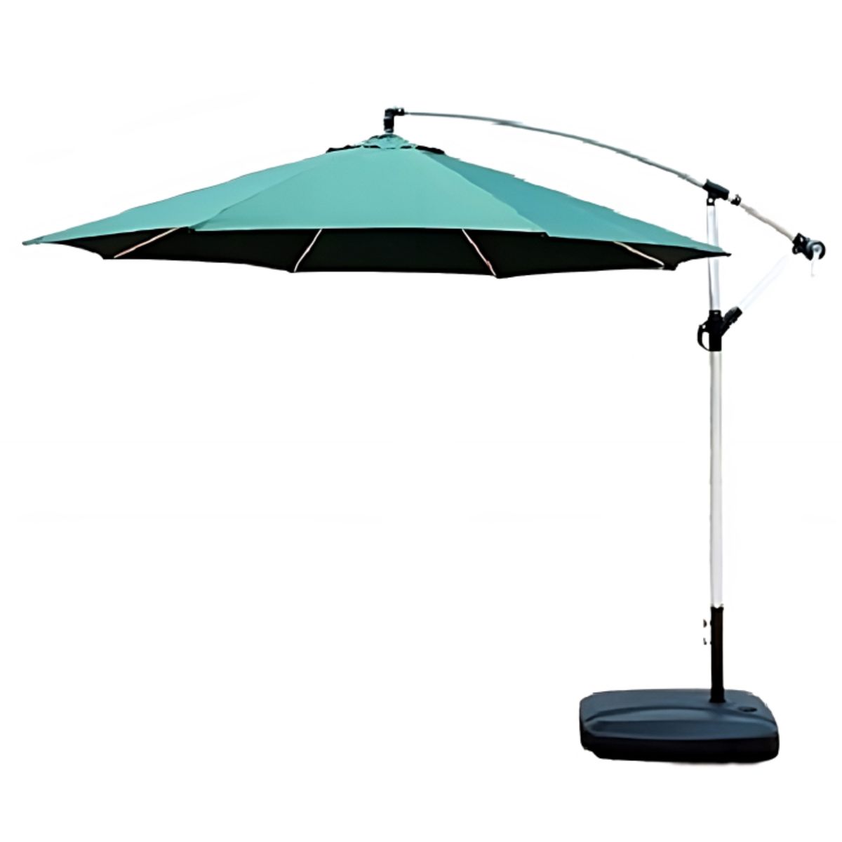 CRUSEC - Toldo Quitasol Parasol Lateral 3 M Sombrilla Color Verde