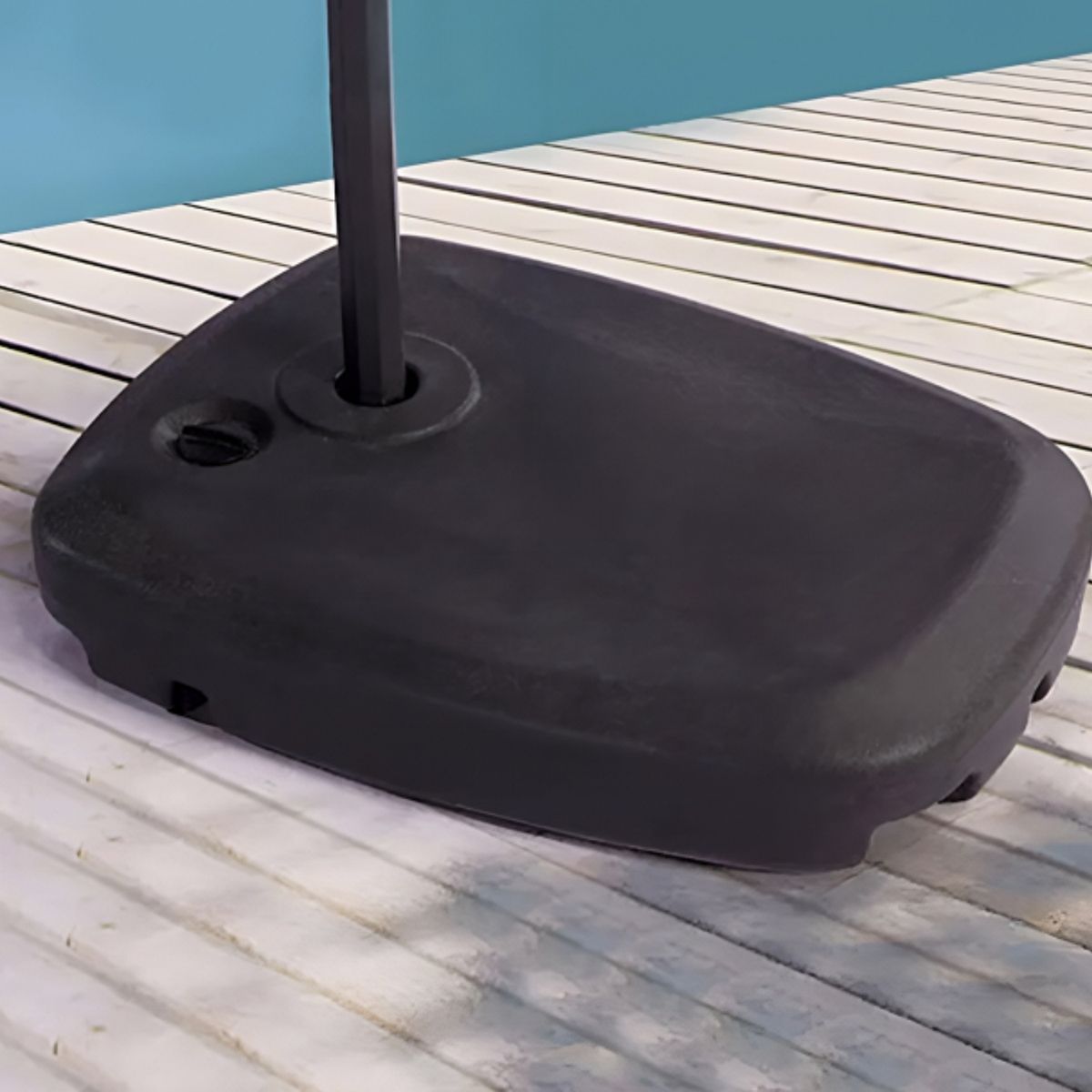 CRUSEC - Toldo Quitasol Parasol Lateral 3 M Sombrilla Color Verde