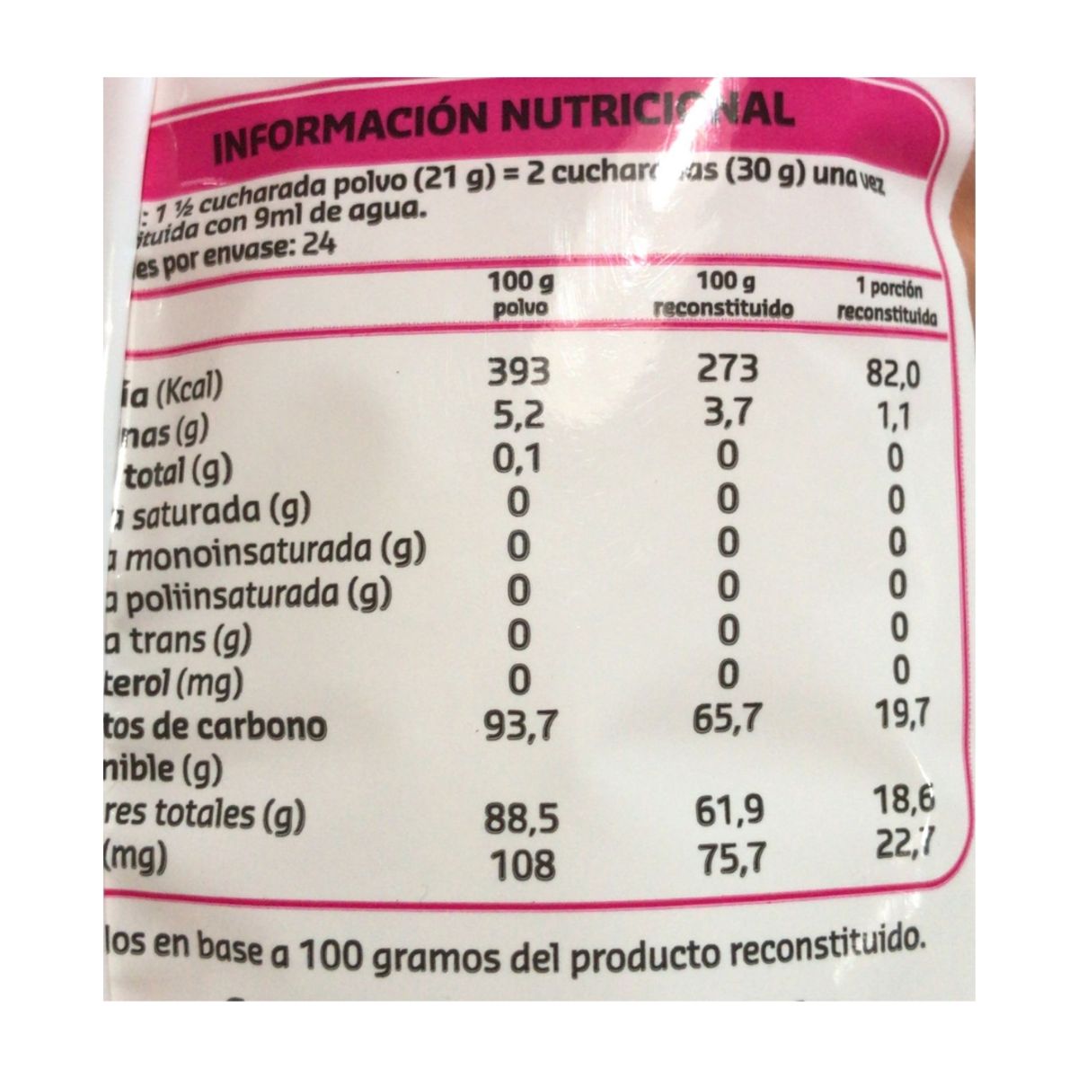 PURATOS - MERENGUE EN POLVO PURATOS 500 GRS