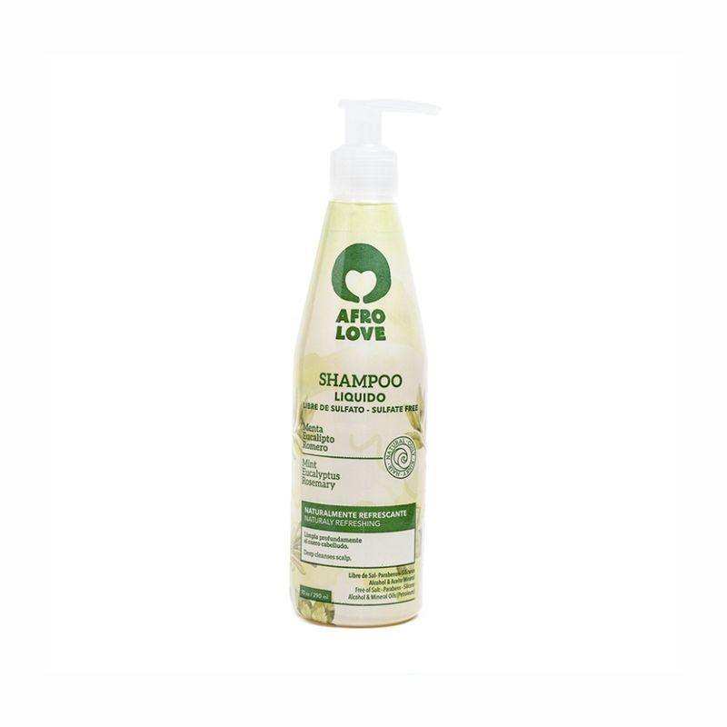 AFRO LOVE - Afro Love Champu Menta Romero Y Eucalipto
