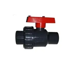 GENERICO - Válvula Bola PVC Unión Americana Soldar 32mm