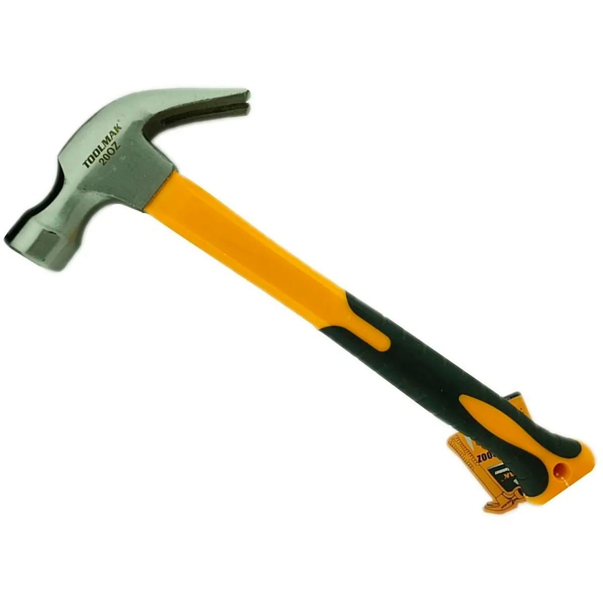 GENERICO - Martillo Mango De Fibra 20oz Toolmak