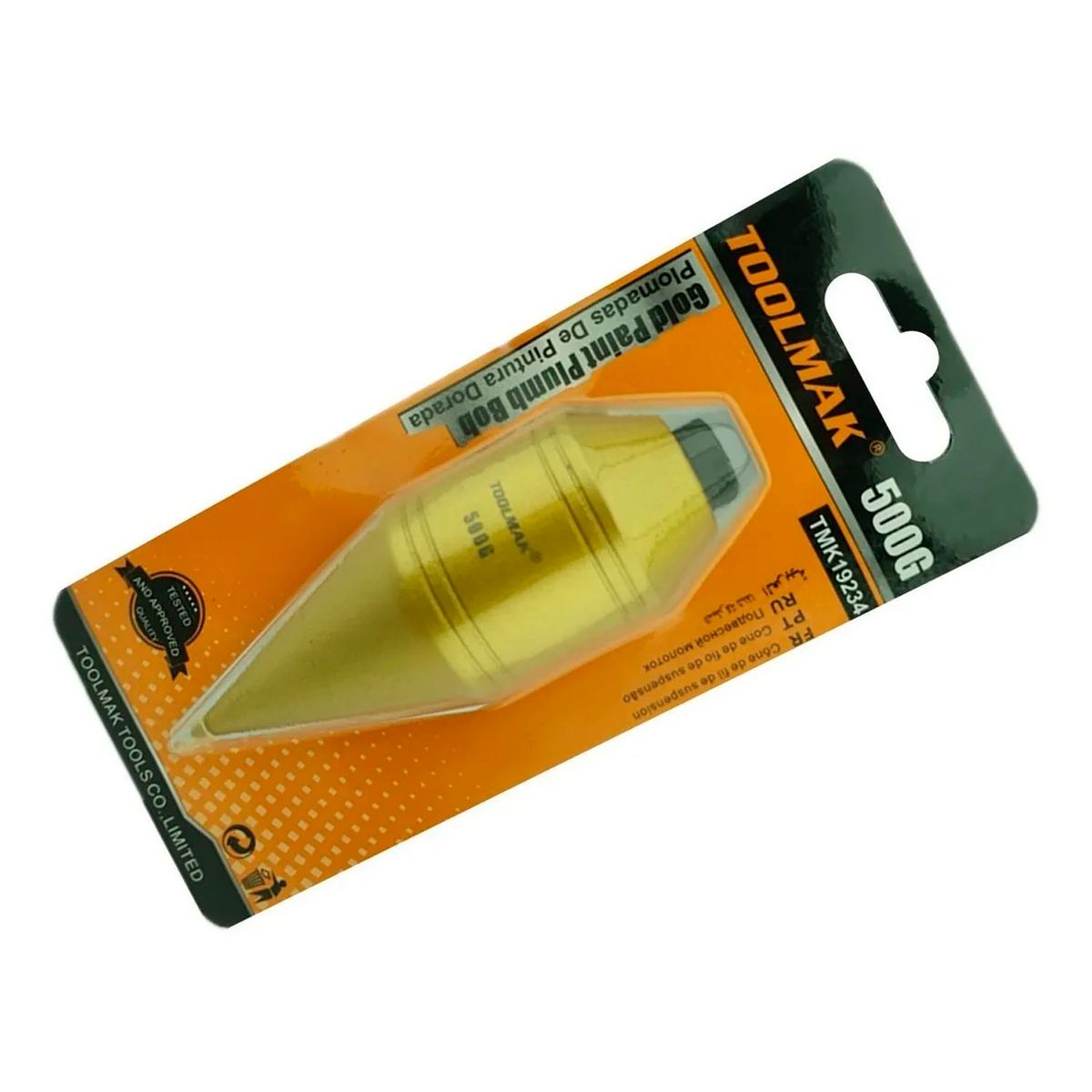 GENERICO - Plomada Plomo Para Albañil 500gr Toolmak