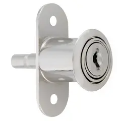 ODIS - Cerradura Muebles Corredera 2460-1924 Plata