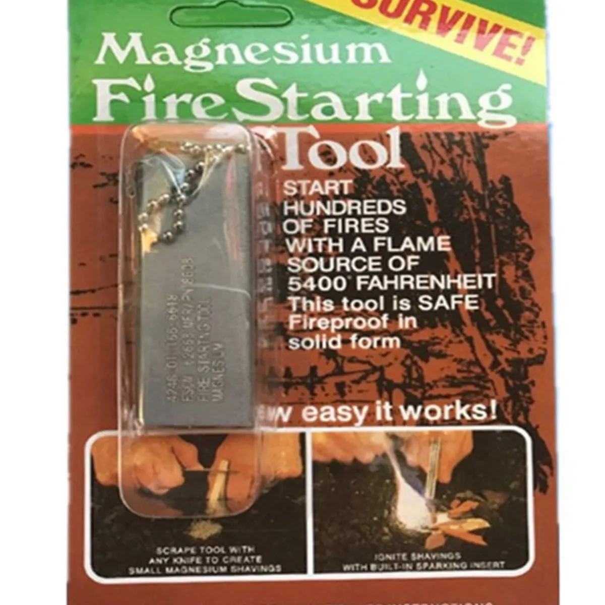 DEFENSOR FOREVER - Pedernal Iniciador De Fuego De Emergencia