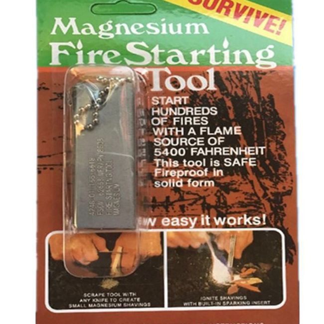 DEFENSOR FOREVER - Pedernal Iniciador De Fuego De Emergencia