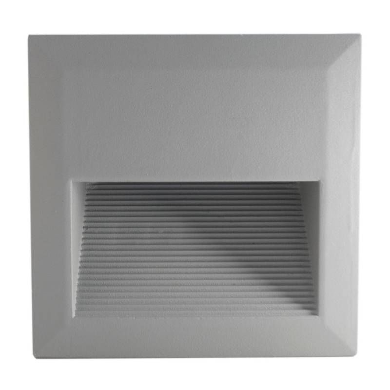 HB LEDS - Foco LED Embutido Muro Cuadrado