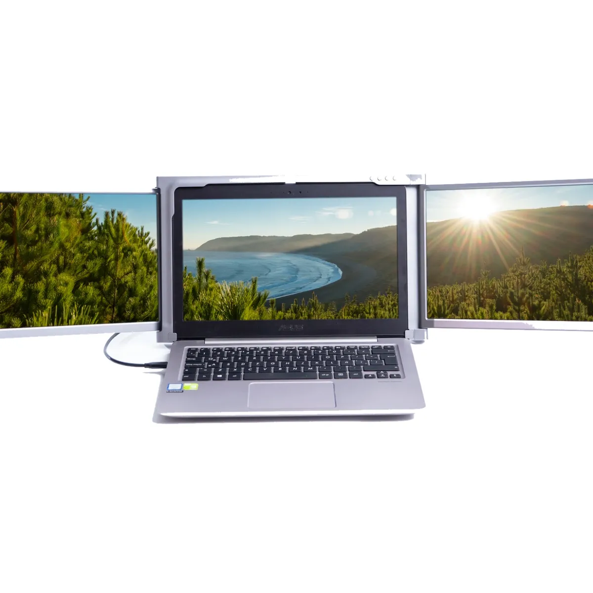 SWITCH MOBILE - Triple Monitor Portátil 14 + Funda Protectora