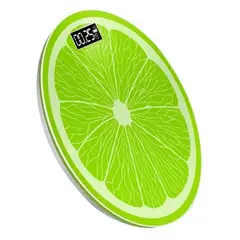 GENERICO - Balanza Pesa Digital de Baño 150kg Vidrio Templado Diseño Limón