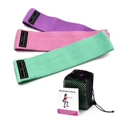 FIT AND FRESH - Kit De Bandas Para Glúteos 3 Niveles