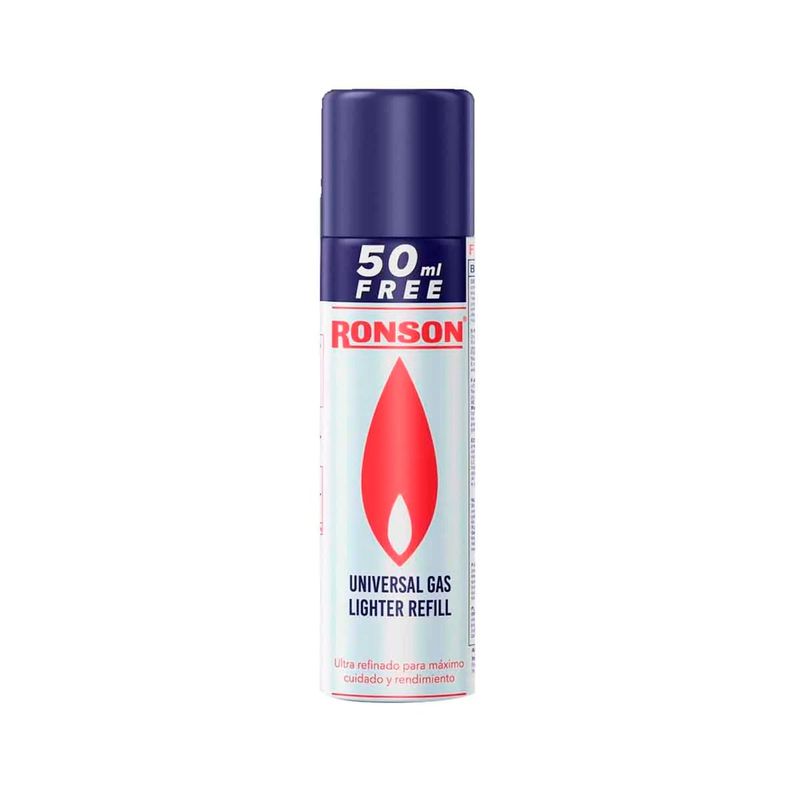 RONSON - Recarga de Encendedor Gas Butano Ronson 300 ml