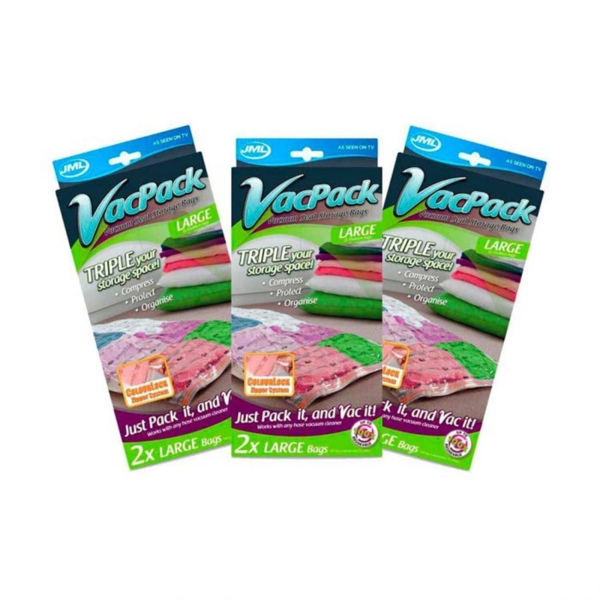 A3D - Pack 6 Bolsas al Vacio VacPack