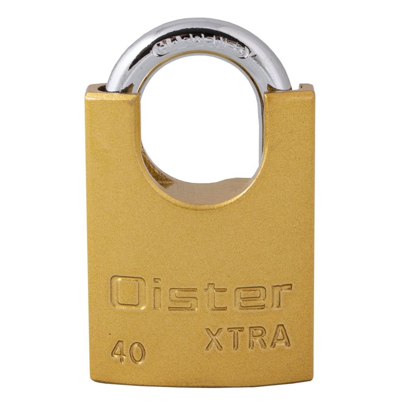 OISTER - Candado Oister XTRA Hombros 40mm - Fierro Bronce