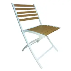 SM - Silla Plegable Exteriores Restaurante Jardín Terraza Miel Pack x2