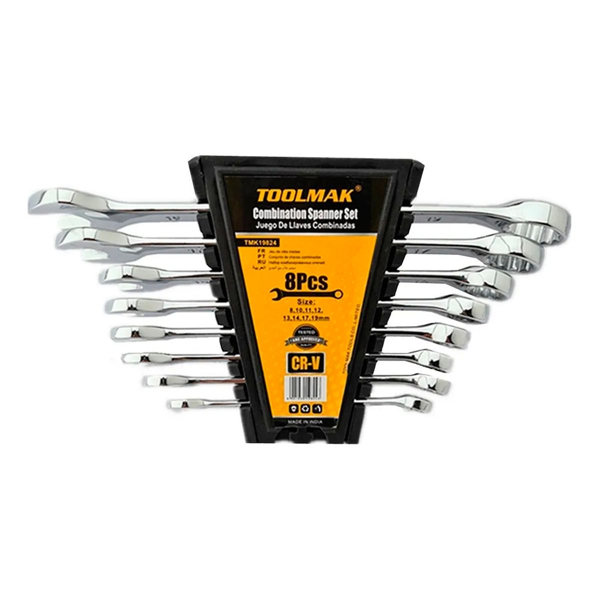 TOTAL TOOLS - Kit Set Juego De Llaves Punta - Corona 8 Piezas Toolmak