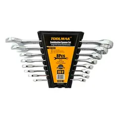 TOTAL TOOLS - Kit Set Juego De Llaves Punta - Corona 8 Piezas Toolmak