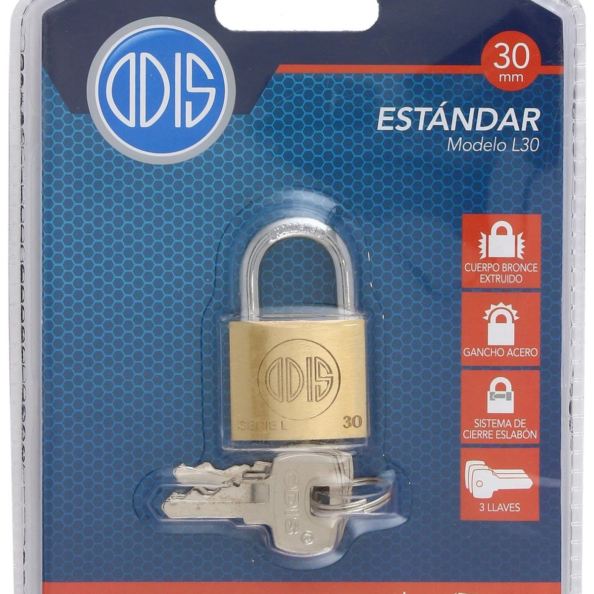 ODIS - Candado Odis L30 30mm