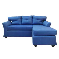 MUEBLERIA LATINA - SECCIONAL INTERCAMBIABLE VALENTINO LINO AZUL