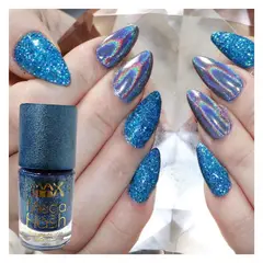 MAX - Esmalte de uñas glitter cobertura maxima mega flash