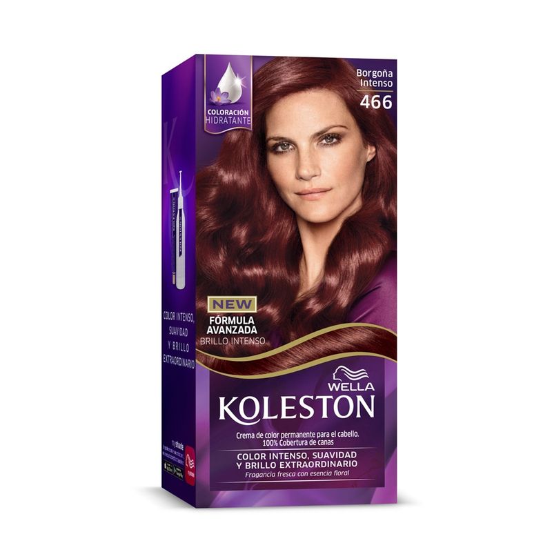 KOLESTON - Tintura Permanente 466 Borgoña Intenso