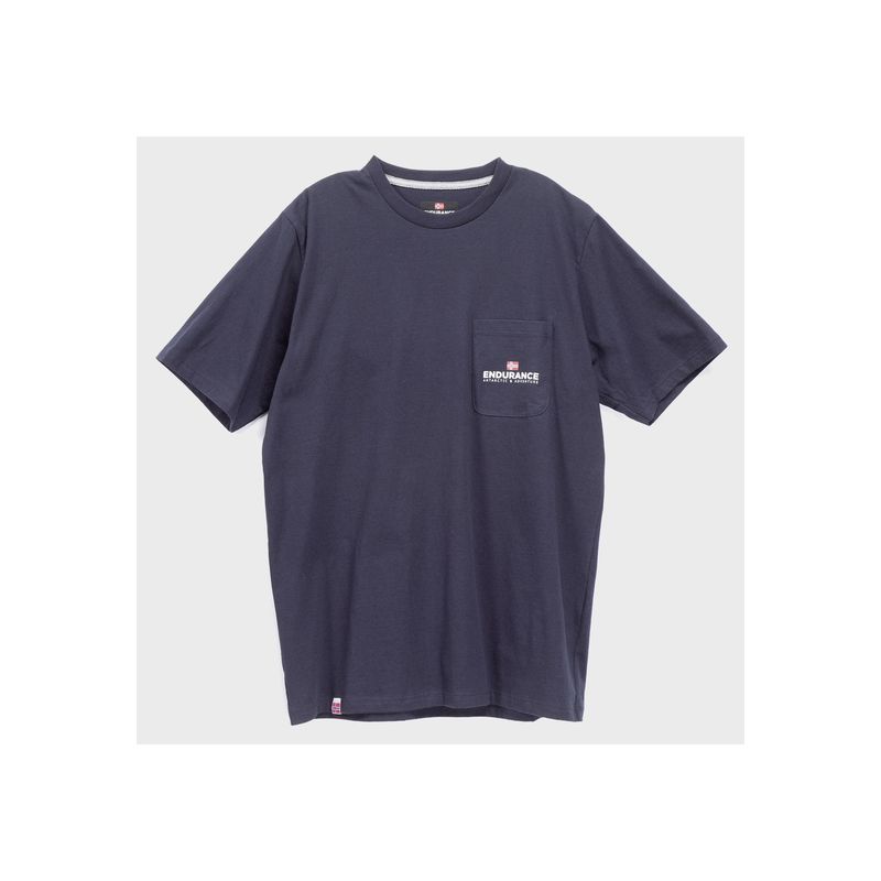 ENDURANCE - Polera Hombre Java Azul ENDURANCE