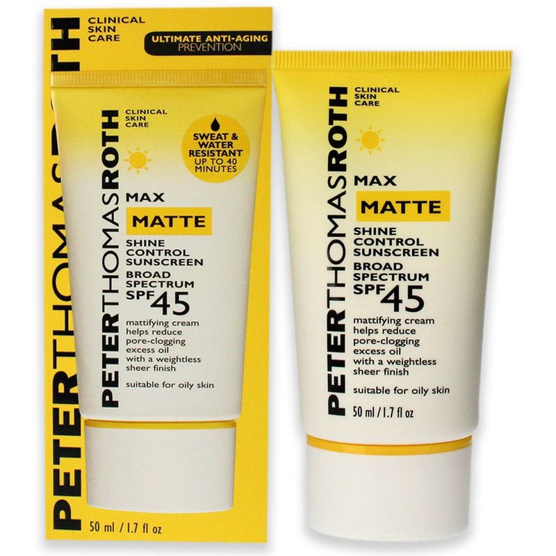 PETER THOMAS ROTH - Protector Solar Max Matte Spf 45 - Peter Thomas Roth - 50 ml