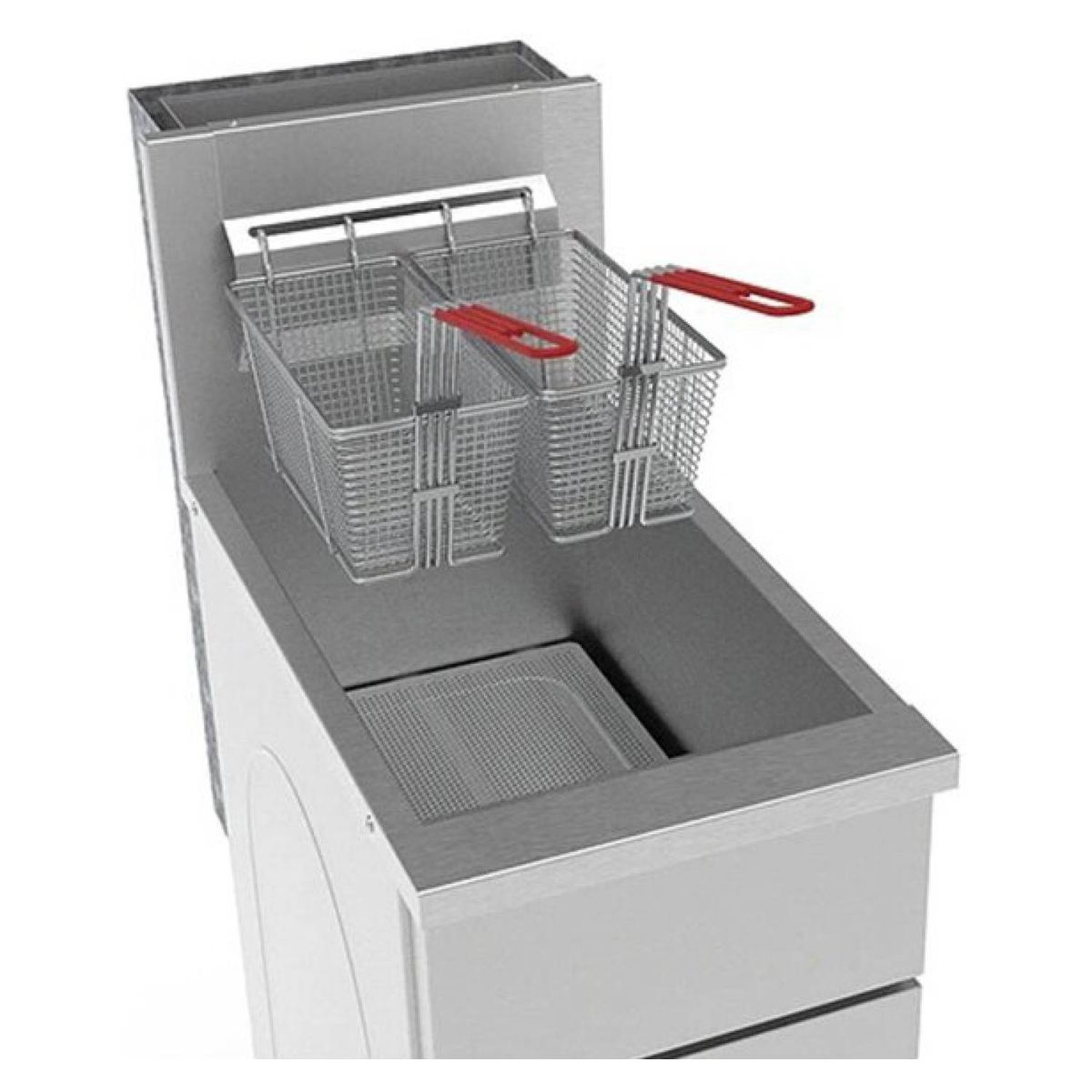 MAIGAS - Freidora Gas Industrial 18 lts 2 canastos