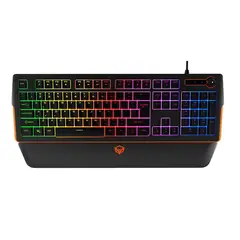 MEETION - Teclado Gamer K9520 Reposamuñecas Membrana RGB