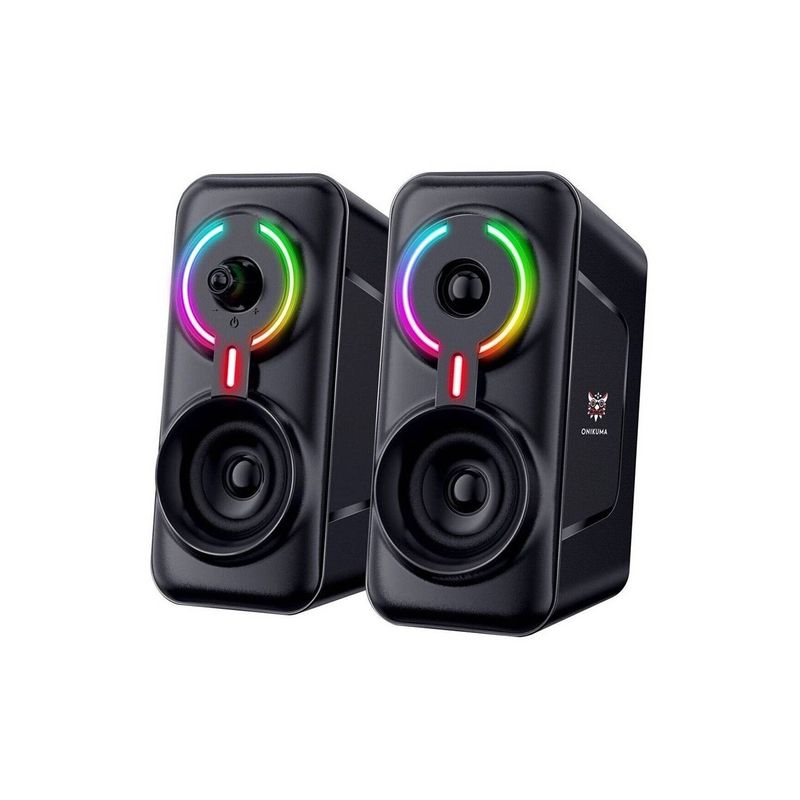 ONIKUMA - Parlantes Gamer RGB Onikuma L6 Multimedia Notebook PC