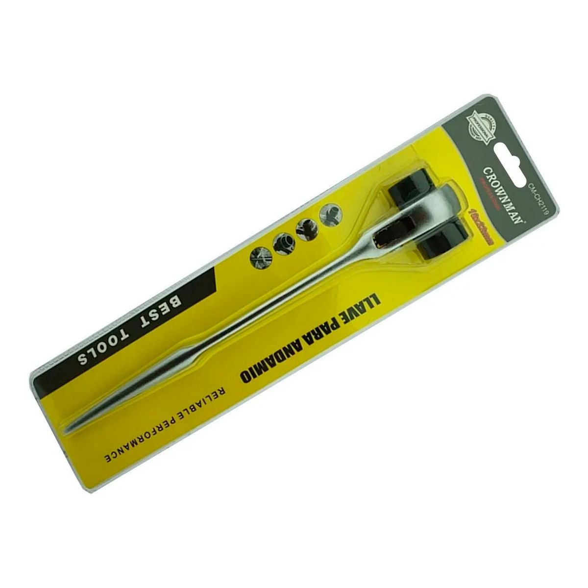 GENERICO - Llave Carraca Andamios 19 Mm / 22 Mm Crownman