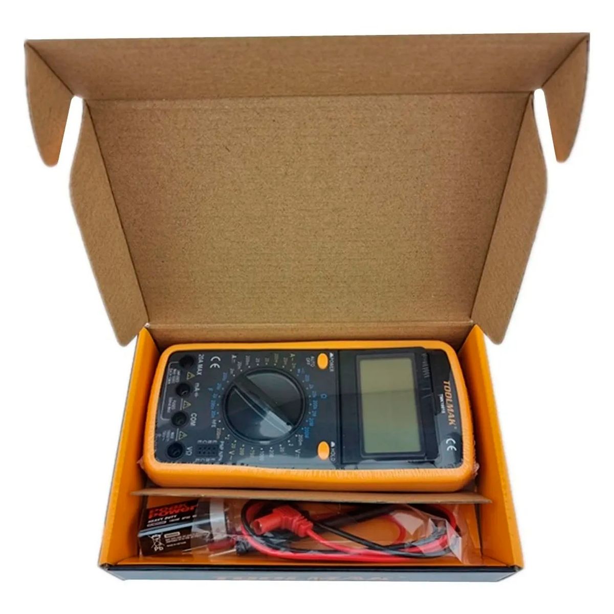 GENERICO - Multitester Multimetro Digital Pantalla Lcd Tmk19915