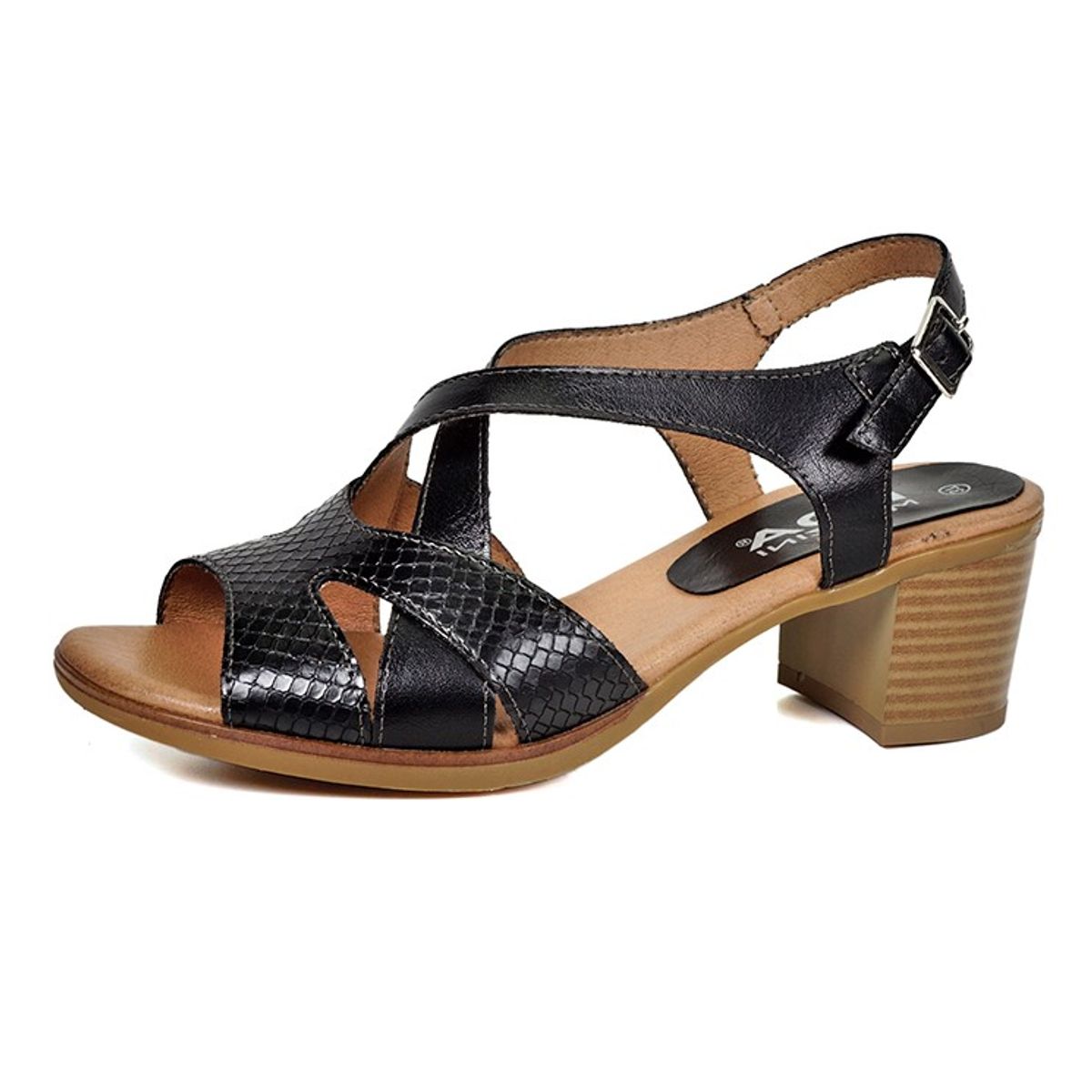 EDA MANZINI - Sandalia Beneda Negro EDA MANZINI