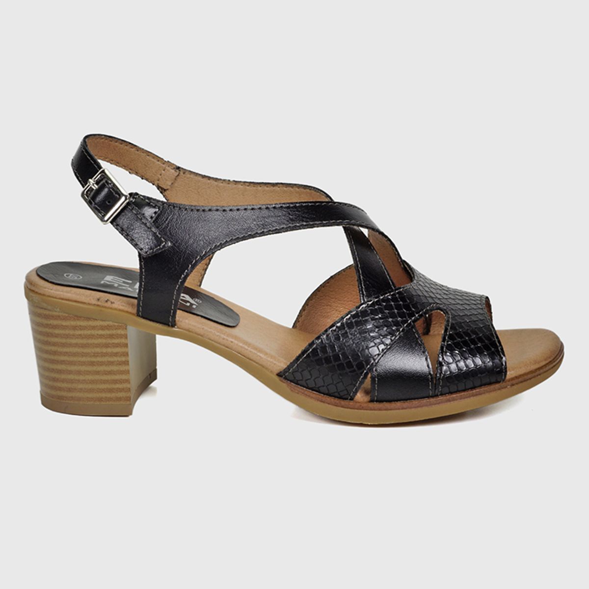 EDA MANZINI - Sandalia Beneda Negro EDA MANZINI