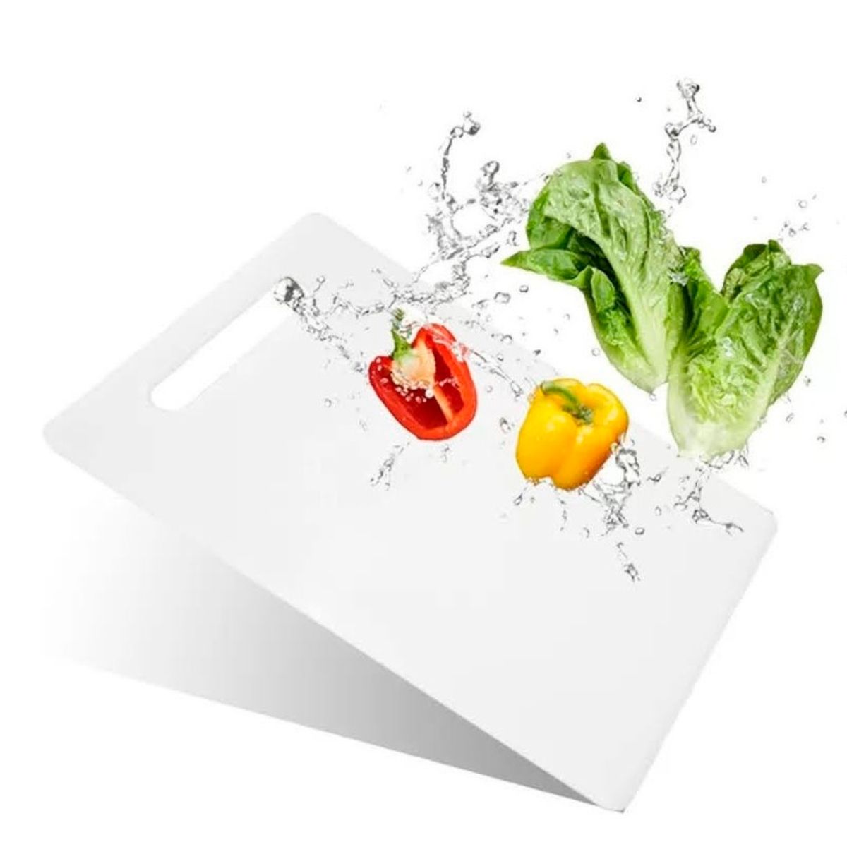 GENERICO - Tabla Picar Y Cortar Carne Verduras Asado Alimentos 33cm