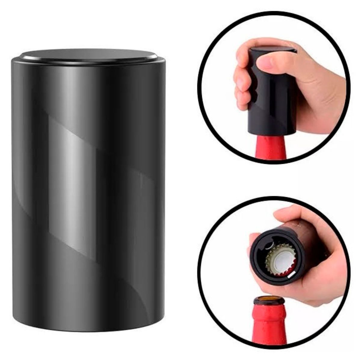 GENERICO - Abridor Cervezas Destapador Botellas Automatico Magnetico