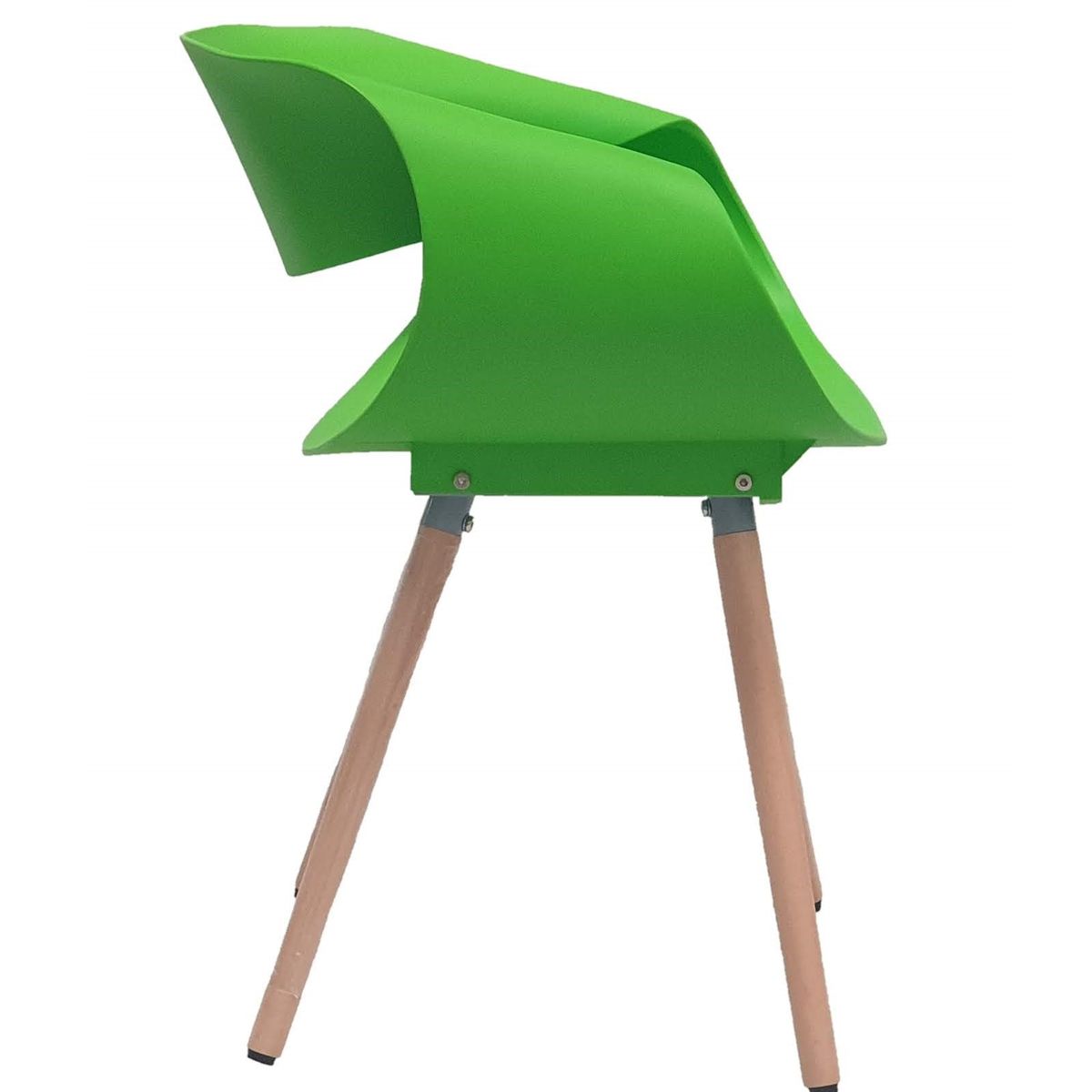 EL BARCO - SILLA DISEÑO COMEDOR TWIST VERDE