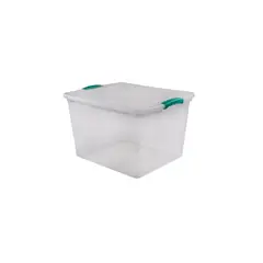 WENCO - Caja Organizadora Wenbox 45 Litros Transparente