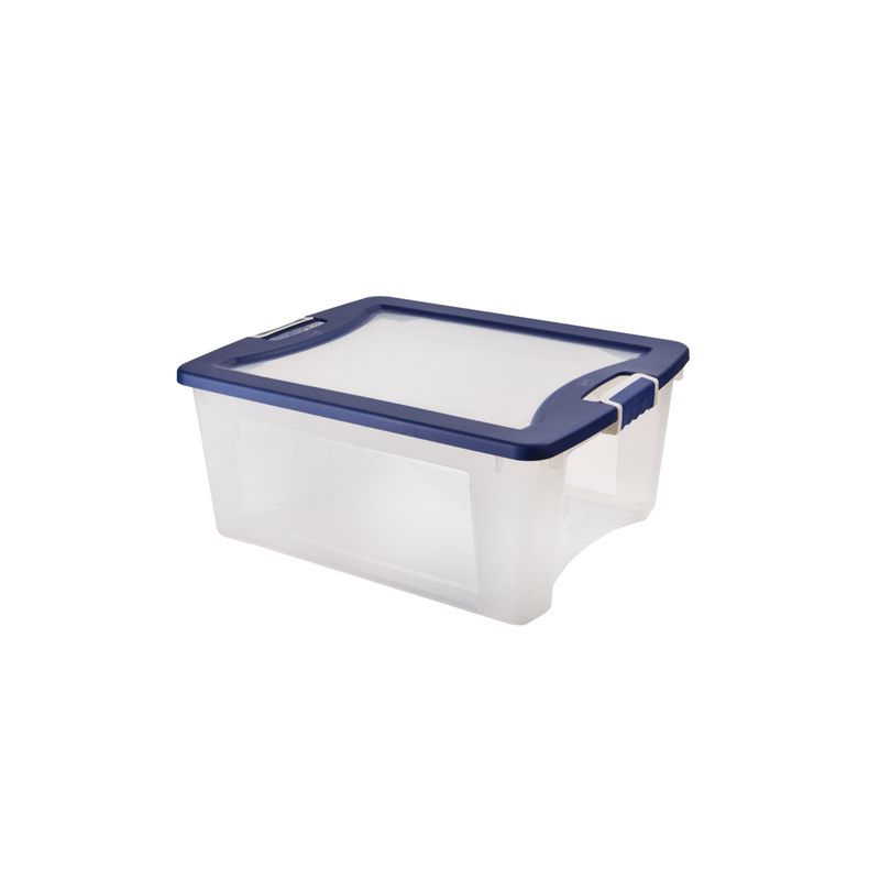 WENCO - Caja Organizadora Clarity 51 Litros Transparente WENCO