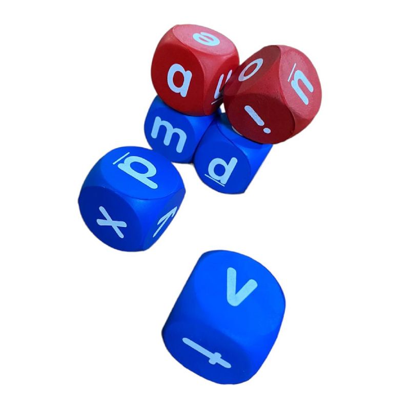 SEIGARD - Dados De Goma Abecedario LER0586 Multicolor