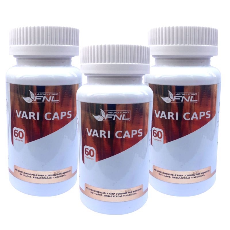 FNL - Variness Fnl 180 Capsulas 3x60. Varices  Varicocele